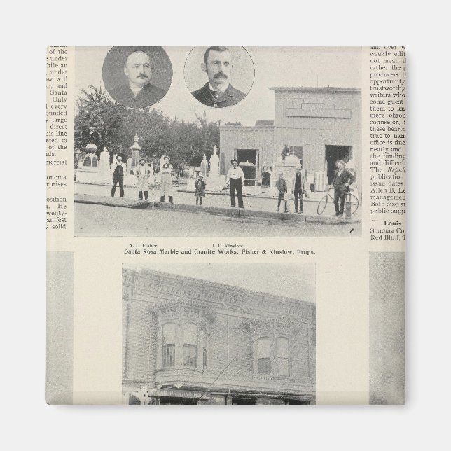 Imán Santa Rosa, California 2 (Frente)