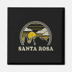 Imán Santa Rosa California Ca Camiseta Senderismo Vinta