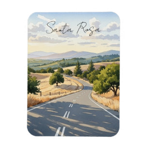 Imán Santa Rosa California Viajes