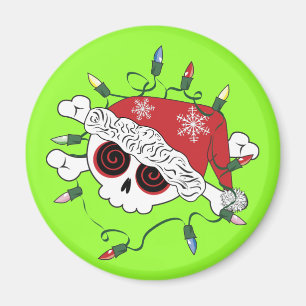 Imán Santa Skull
