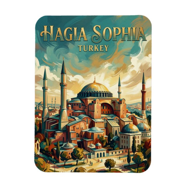 Imán Santa Sofía Turquía (Vertical)