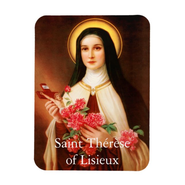 Imán Santa Teresa de Lisieux Refrigerator Magnet (Vertical)
