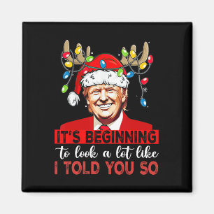 Imán Santa Trump Está Empezando A Parecer Mucho Como Lo