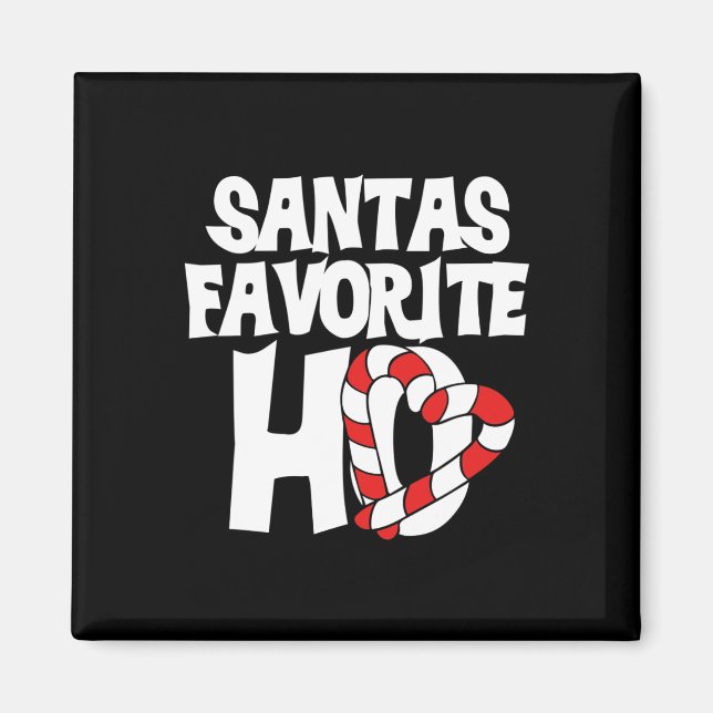 Imán Santas Favoritos Ho (Frente)