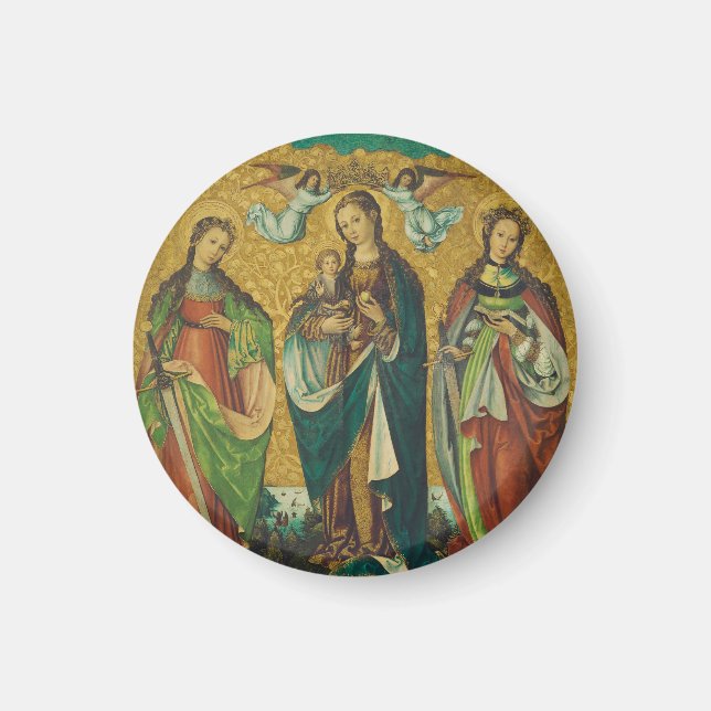 Imán Santas Perpetua y Felicidad (Frente)