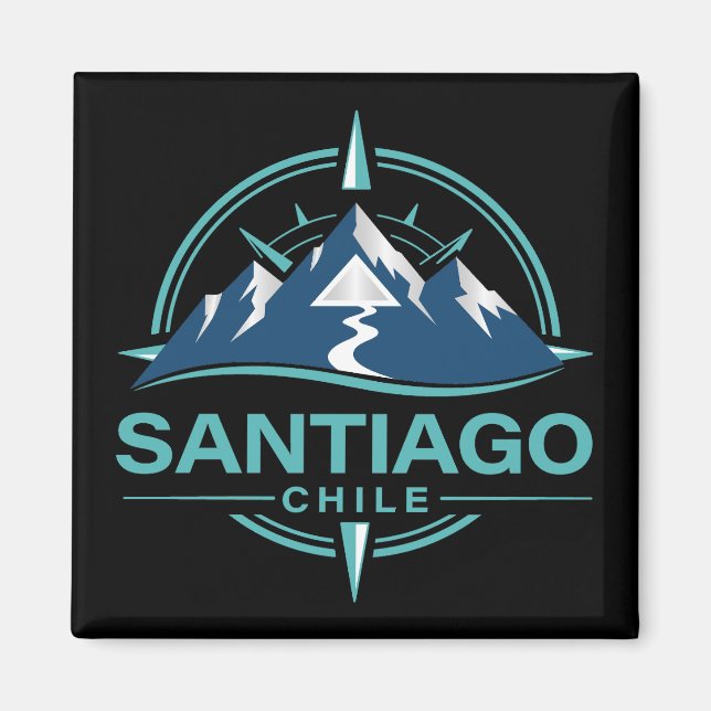 Imán Santiago Chile South America (Frente)