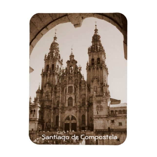 Imán Santiago de Compostela - Catedral (Vertical)