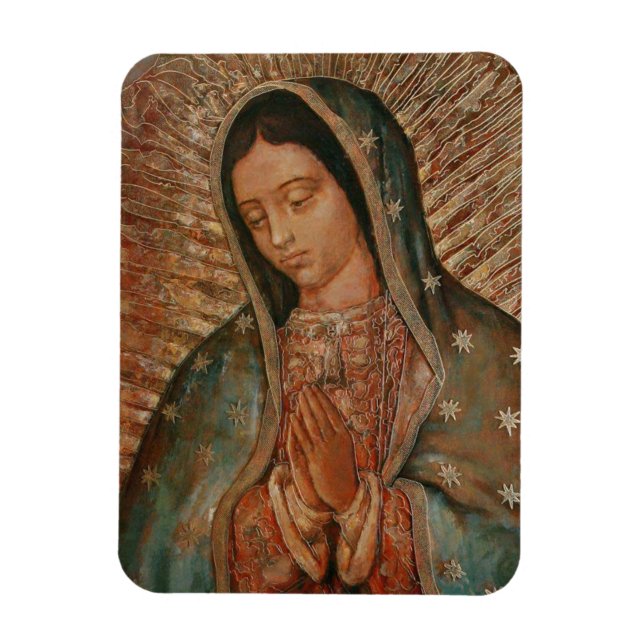 Imán Santísima Virgen de Guadalupe (Vertical)