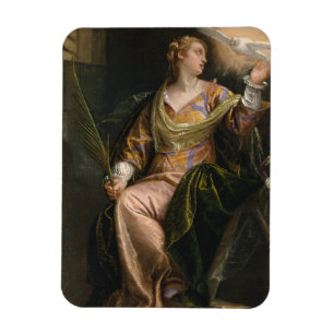 Imán Santo Catherine de Alexandría en la prisión