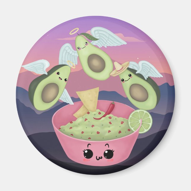 Imán Santo Guacamole (Frente)