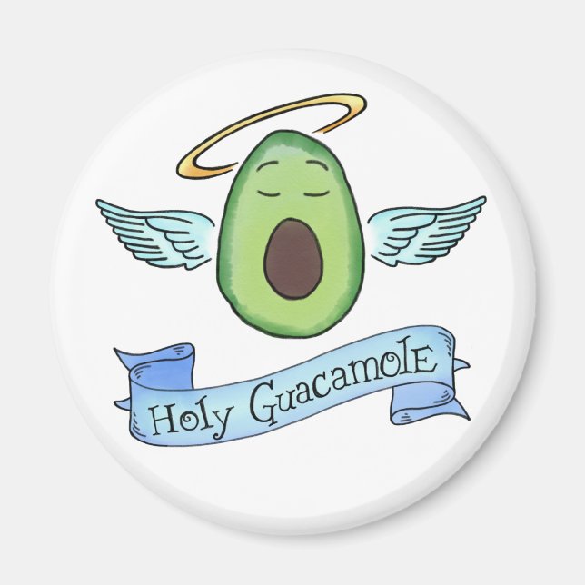 Imán Santo Guacamole (Frente)