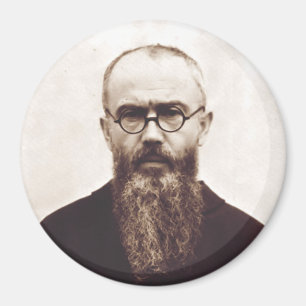 Imán Santo Maximiliano Kolbe sacerdote católico polaco
