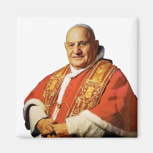 Imán Santo Papa Juan XXIII cabeza de la Iglesia católic