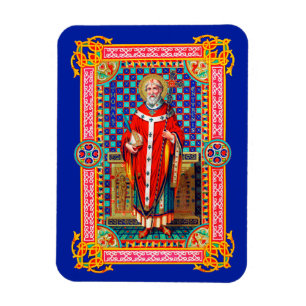 Imán Santo Tomás Becket con casulla roja (K 34)