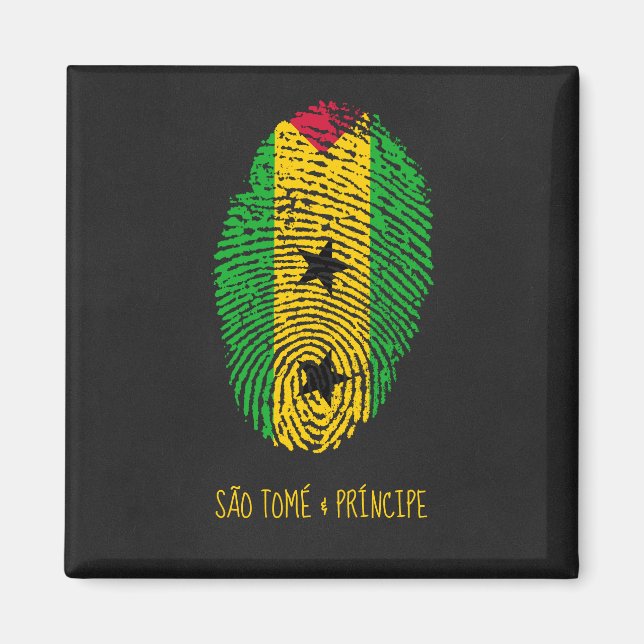 Imán Santo Tomé Y Príncipe (Frente)