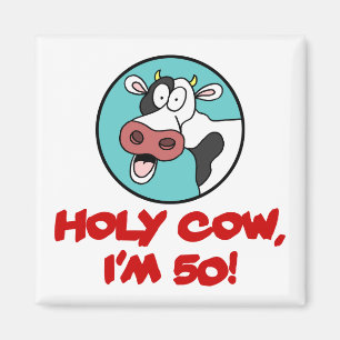Imán Santo Vaca Soy Personalizado de Vaca 50