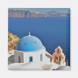 Imán Santorini de Oia Magnet