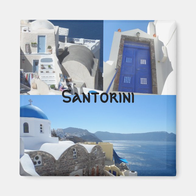 Imán Santorini, Grecia (Frente)