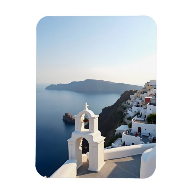 Imán Santorini Grecia (Vertical)