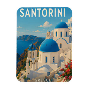 Imán Santorini Grecia Escape en el acantilado de la isl
