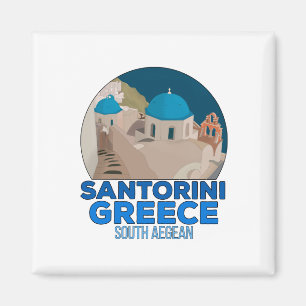 Imán Santorini Grecia Sur de Egeo