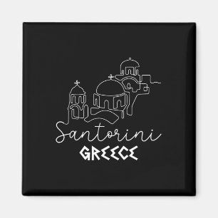 Imán Santorini Grecia Viaja en verano