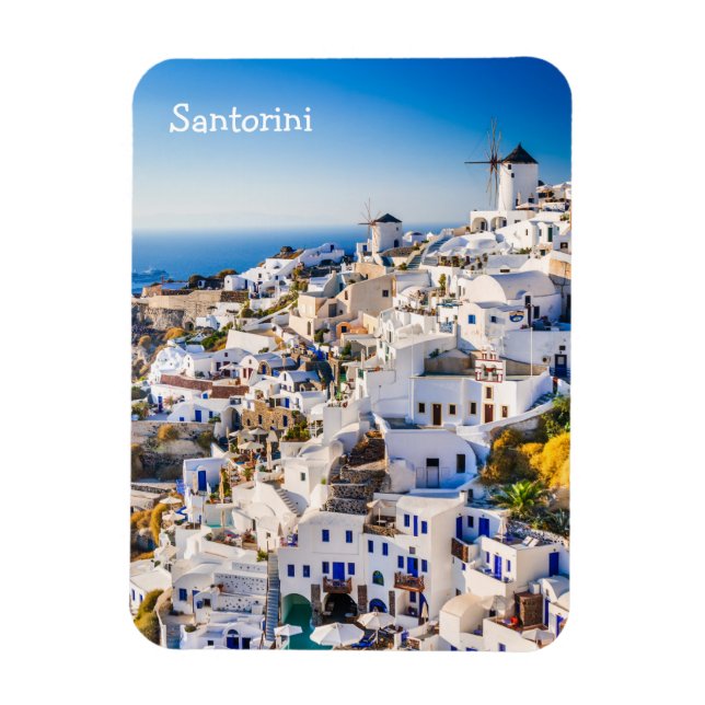 Imán Santorini, Oia (Vertical)