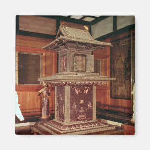 Imán Santuario de Tamamushi desde el templo de Horyu Ji