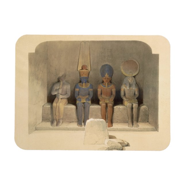 Imán Santuario del Templo de Abu Simbel, de "Egipto (Horizontal)