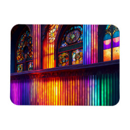 Imán Santuario | Interior de la iglesia arcoiris