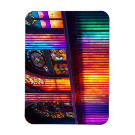 Imán Santuario | Interior de la iglesia arcoiris