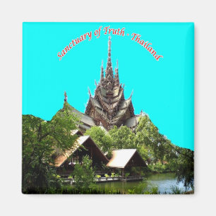 Imán Santuario PATTAYA de la Verdad Tailandia, Fridge