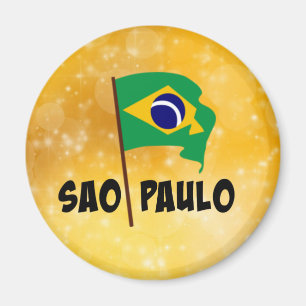 Imán São Paulo, Bandera de Brasil