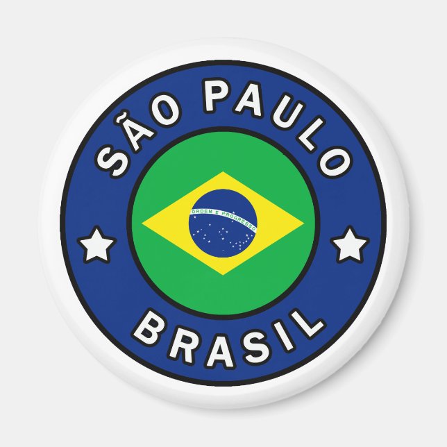 Imán São Paulo Brasil (Frente)