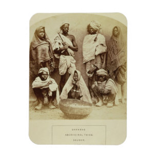 Imán Saonras, tribu aborigen de Saugor, centro