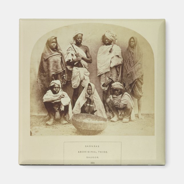 Imán Saonras, tribu aborigen de Saugor, centro (Frente)