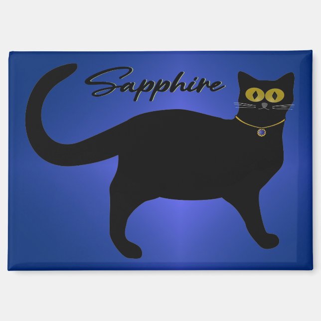 Imán Sapphire Kitty Magnet (Anverso)