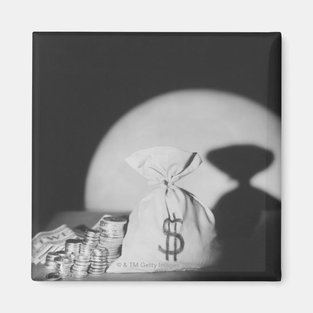 Imán Saqueo de dinero (Frente)
