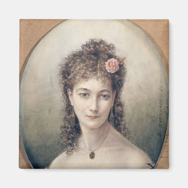 Imán Sarah Bernhardt 1869 (Frente)