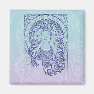Imán Sarah Bernhardt de Mucha
