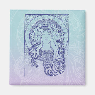 Imán Sarah Bernhardt de Mucha