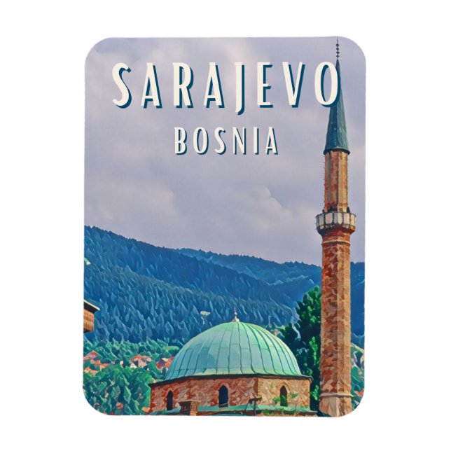 Imán Sarajevo, ville historique de Bosnie-Herzégovine (Vertical)