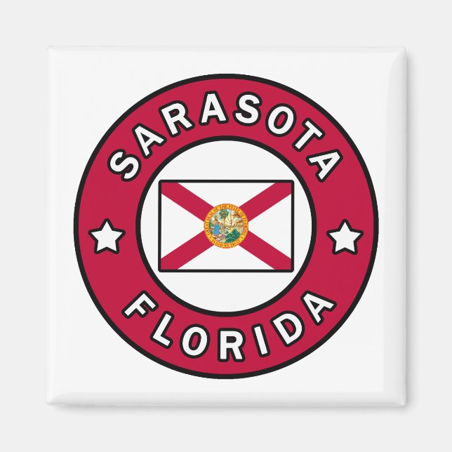 Imán Sarasota Florida (Frente)