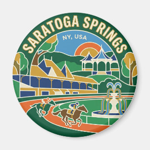 Imán Saratoga Springs, NY, EE. UU. EE. UU.