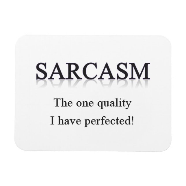 Imán Sarcasm Magnet (Horizontal)