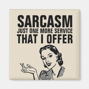 IMÁN SARCASM RETRO HOUSEWIFE MAGNETS