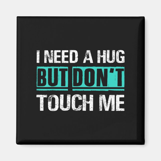 Imán Sarcastic Quotes And Introverts Men Women Tees. I  (Frente)