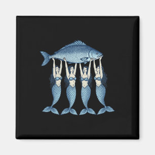 Imán Sardinas Pescado Enlatado Sirena Verano Pescador C