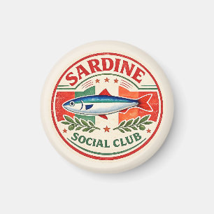 Imán Sardine Social Club Fiesta de Verano Italiana