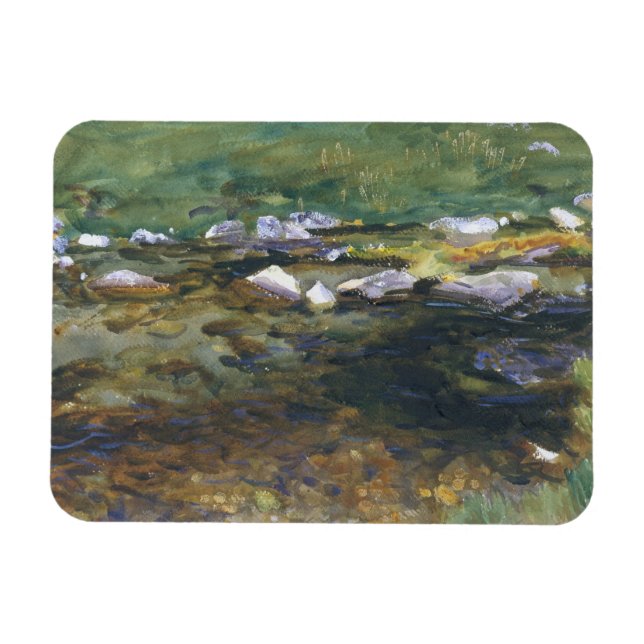 Imán Sargent John Singer - Brook y Meadow (Horizontal)